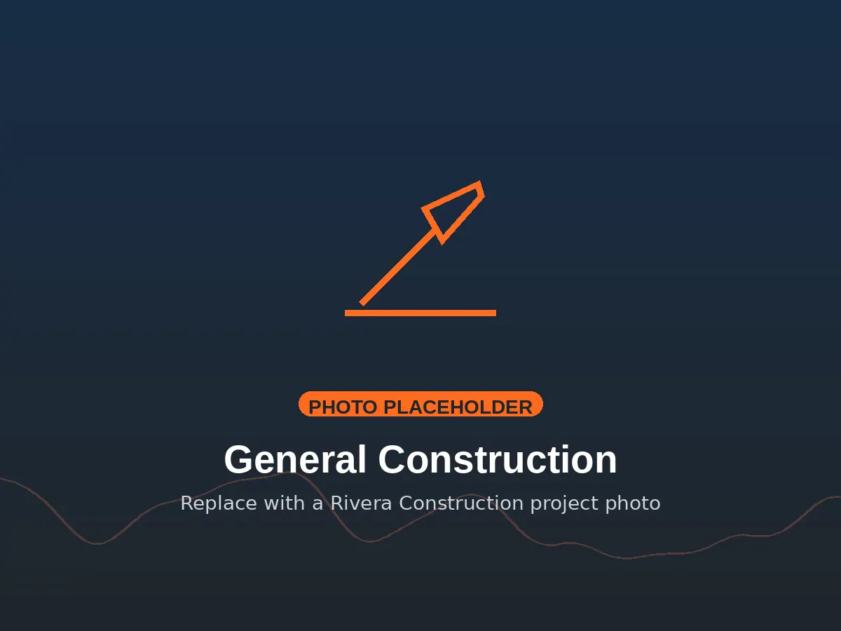 General Construction Services — temporary placeholder image General Construction Services — temporary placeholder image