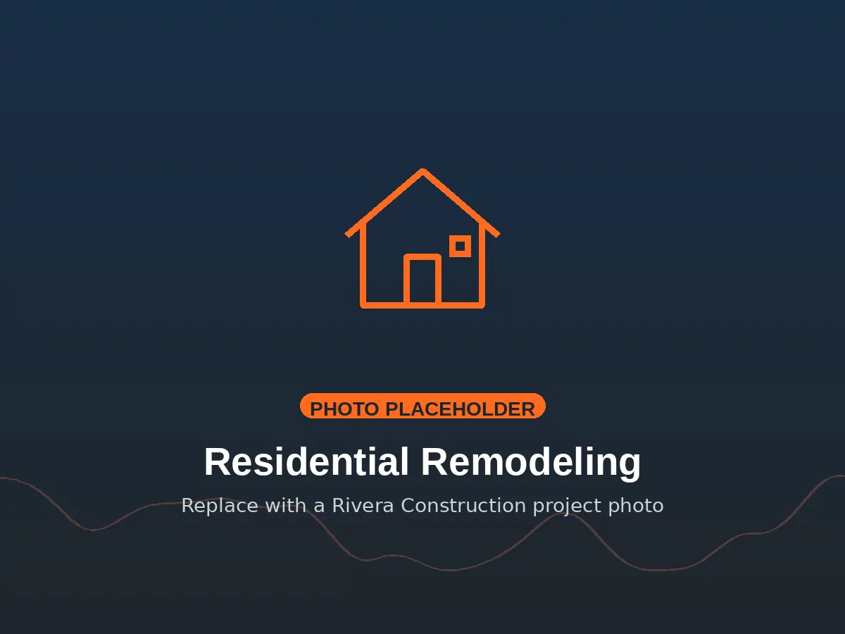 Residential Remodeling — temporary placeholder image Residential Remodeling — temporary placeholder image
